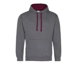 AWDIS JH003 - Sweat Capuche Contrastée