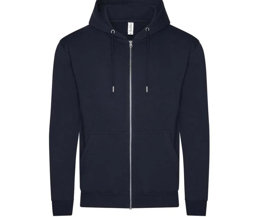 AWDIS JH250 - Sweat capuche zippé organique