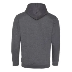 AWDIS JH053 - Sweat capuche zippé contrasté