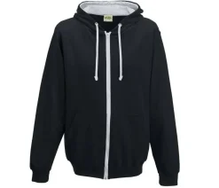 AWDIS JH053 - Sweat capuche zippé contrasté