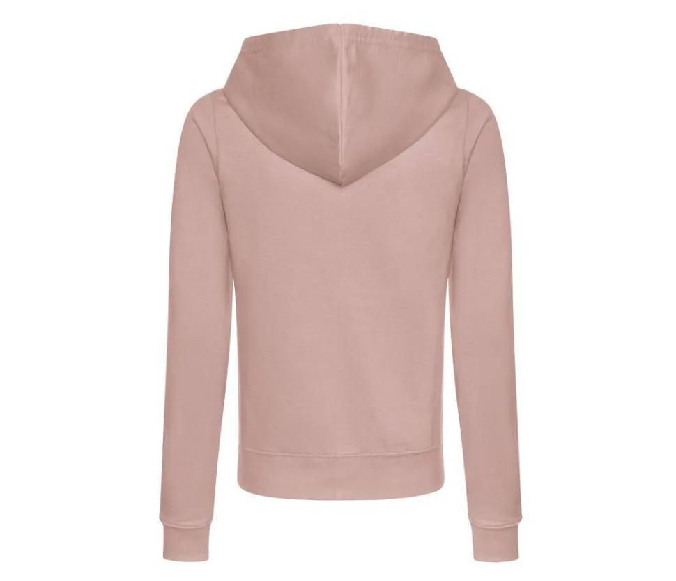AWDIS JH050F - Hoodie Zippé Confort Femme en Coton Doux
