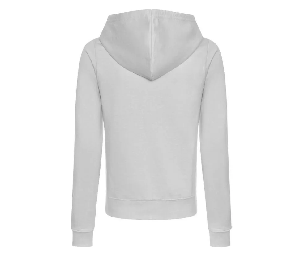 AWDIS JH050F - Hoodie Zippé Confort Femme en Coton Doux