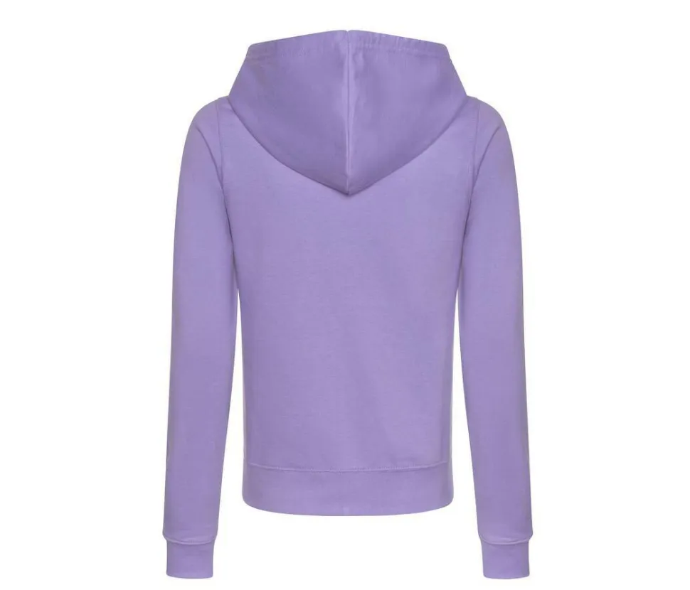 AWDIS JH050F - Hoodie Zippé Confort Femme en Coton Doux