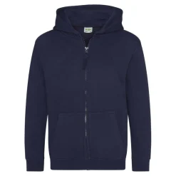 AWDIS JH050J - Sweat à Capuche avec Zip Invisible et Doublure
