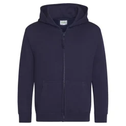 AWDIS JH050J - Sweat à Capuche avec Zip Invisible et Doublure