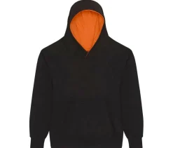 AWDIS JH03J - Sweat enfant capuche contrastée