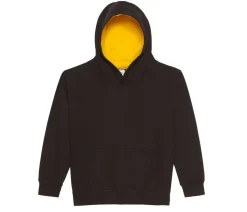 AWDIS JH03J - Sweat enfant capuche contrastée