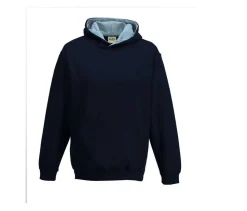 AWDIS JH03J - Sweat enfant capuche contrastée