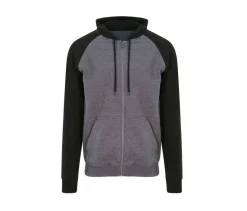 AWDIS JUST HOODS JH063 - Sweat Baseball Zippé