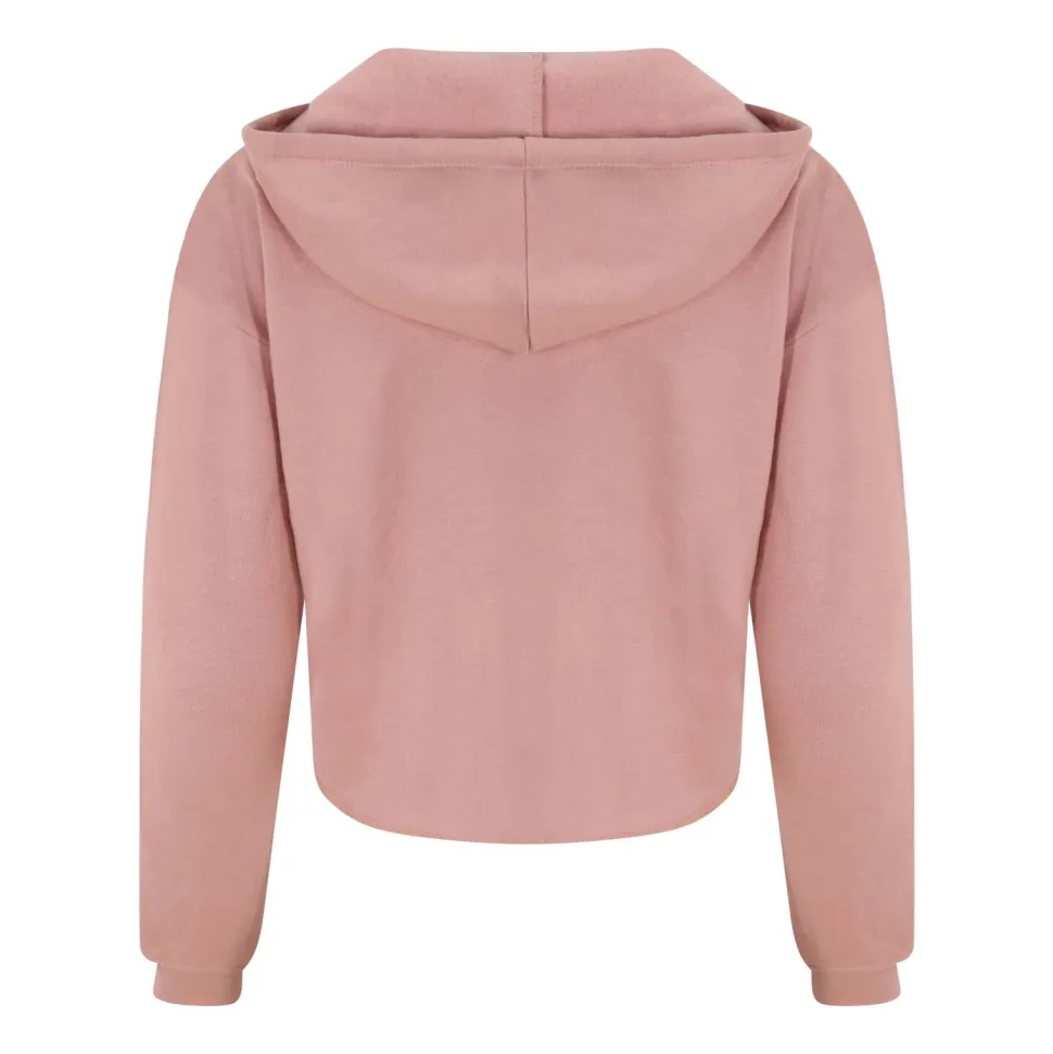AWDIS JUST HOODS JH016 - Sweat à Capuche Court Femme Chic et Décontracté
