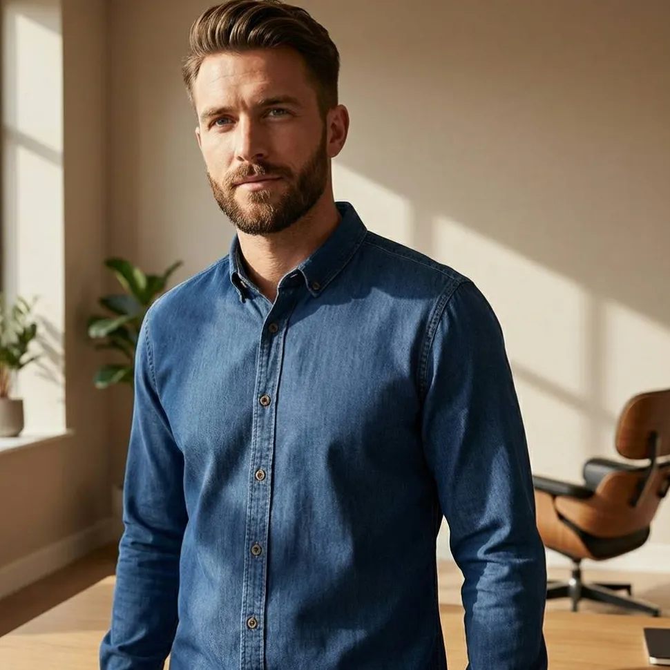 AWDIS SO DENIM SD040 - Chemise en jean homme Jack