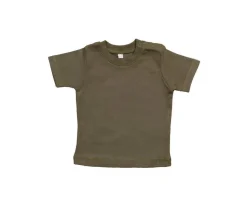 Babybugz BZ002 - T-shirt Bébé Coton Doux à Encolure Ronde