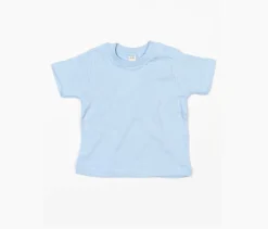 Babybugz BZ002 - T-shirt Bébé Coton Doux à Encolure Ronde