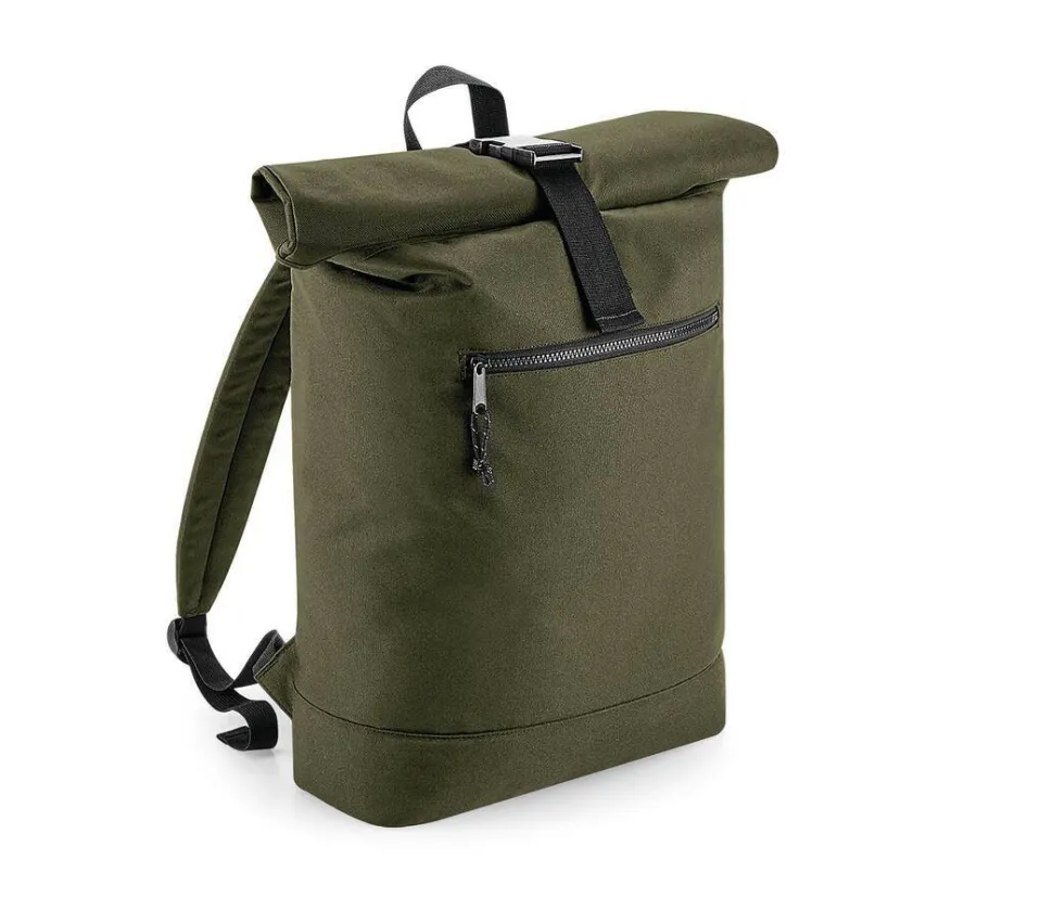 Bag Base BG286 - Sac À Dos Fermeture À Enroulement En Matériaux Recyclés