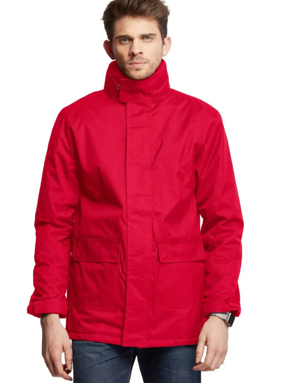 Barents ICE - Parka Unisexe Oxford avec Poche iPad Intérieure