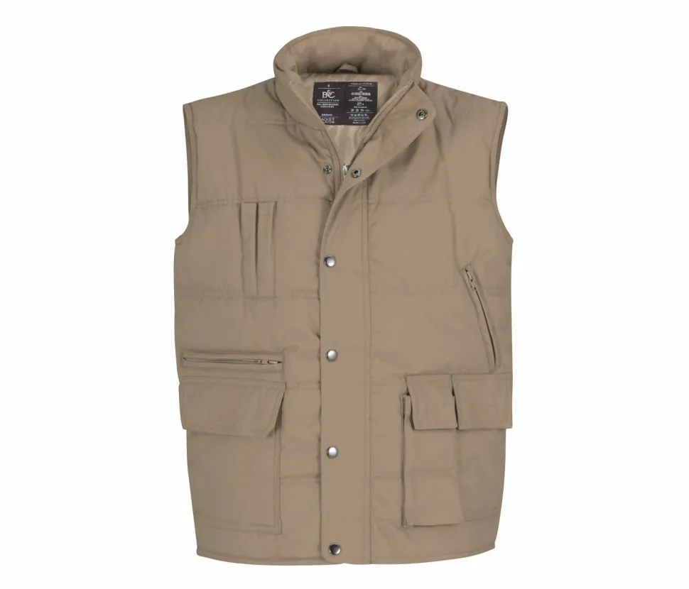 B&C BC355 - Doudoune sans Manches Multi-Poches