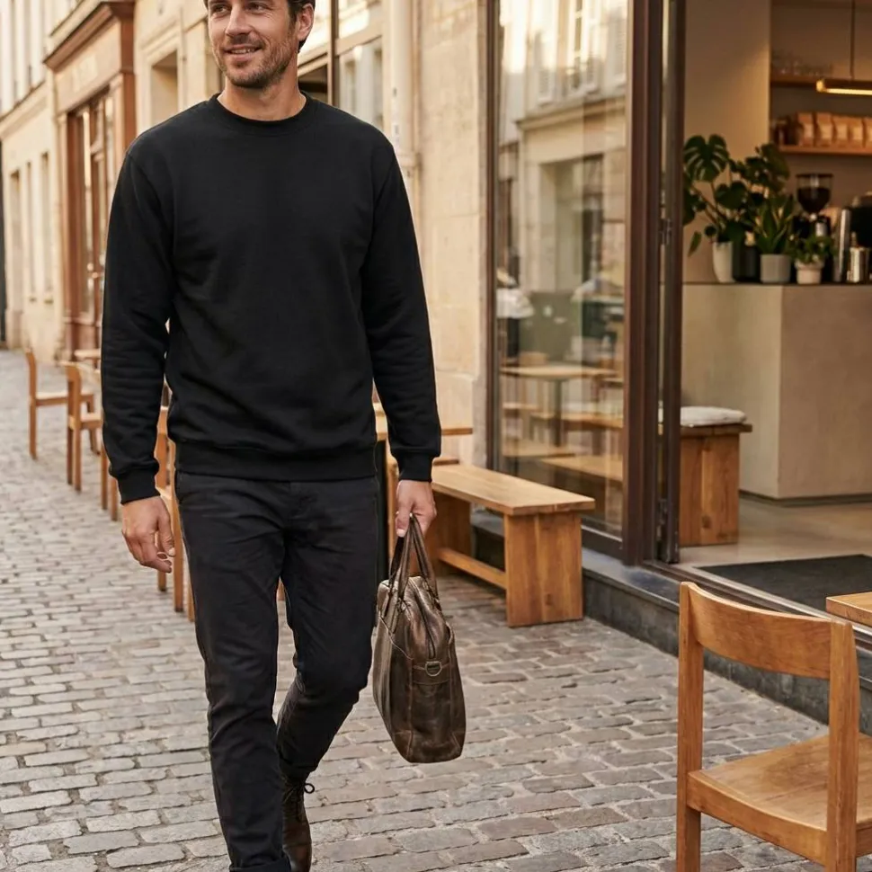 B&C BC500 - Sweat-Shirt Homme Coton