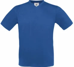 B&C BC163 - T Shirt Homme Col V 100% Coton