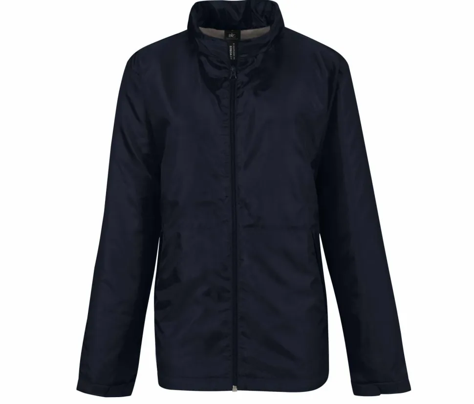 B&C BC325 - Veste coupe-vent doublée micropolaire femme