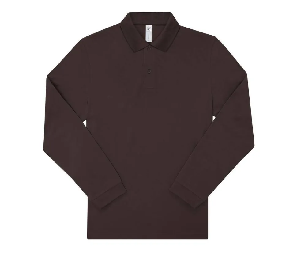 B&C BCU427 - Polo homme manches longues 210