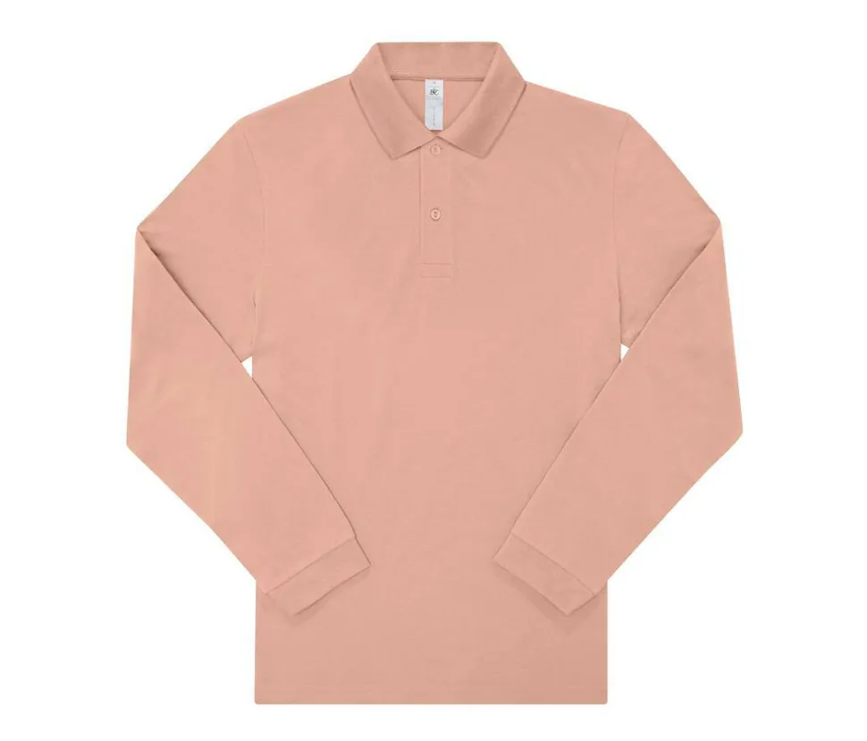 B&C BCU427 - Polo homme manches longues 210