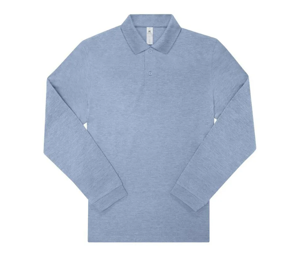 B&C BCU427 - Polo homme manches longues 210