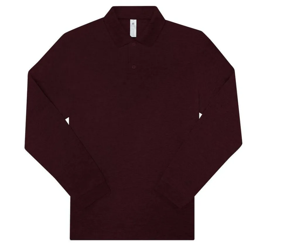 B&C BCU427 - Polo homme manches longues 210