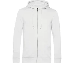 B&C BCU35B - Sweat capuche zippé organique