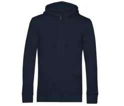 B&C BCU35B - Sweat capuche zippé organique