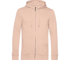 B&C BCU35B - Sweat capuche zippé organique