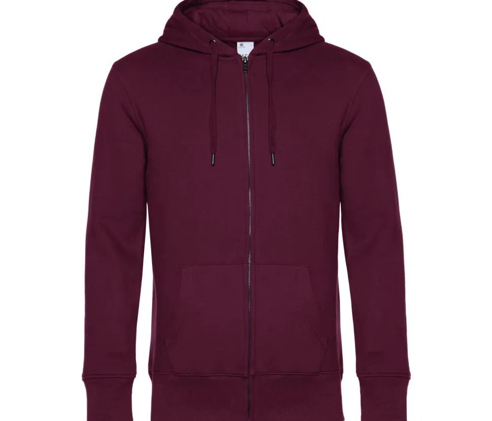 B&C BCU03K - Sweat Capuche zippé KING