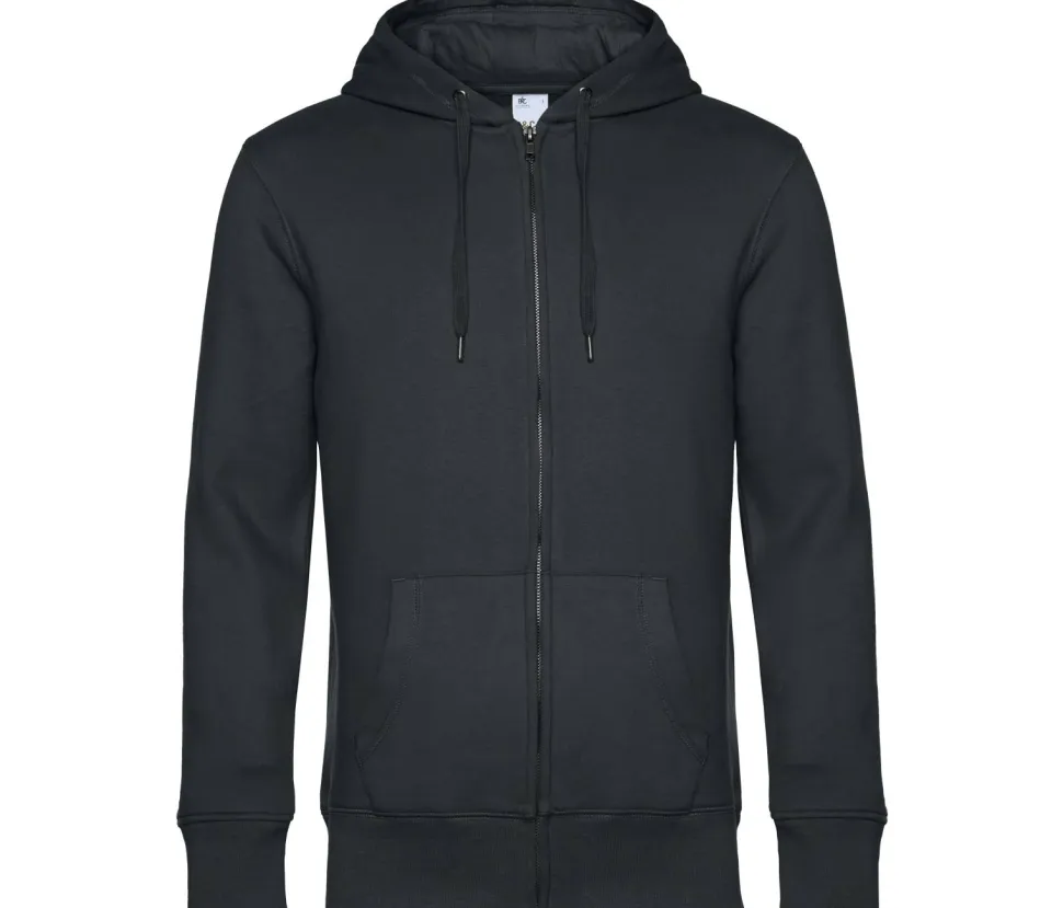 B&C BCU03K - Sweat Capuche zippé KING