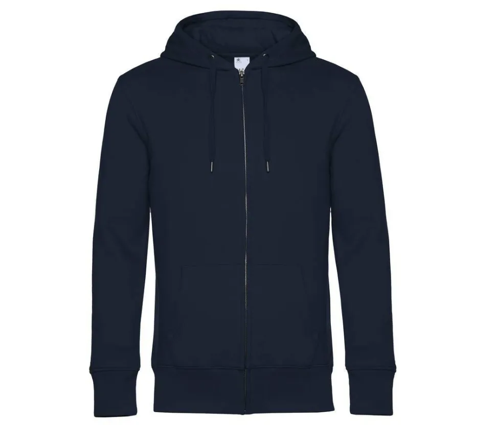 B&C BCU03K - Sweat Capuche zippé KING
