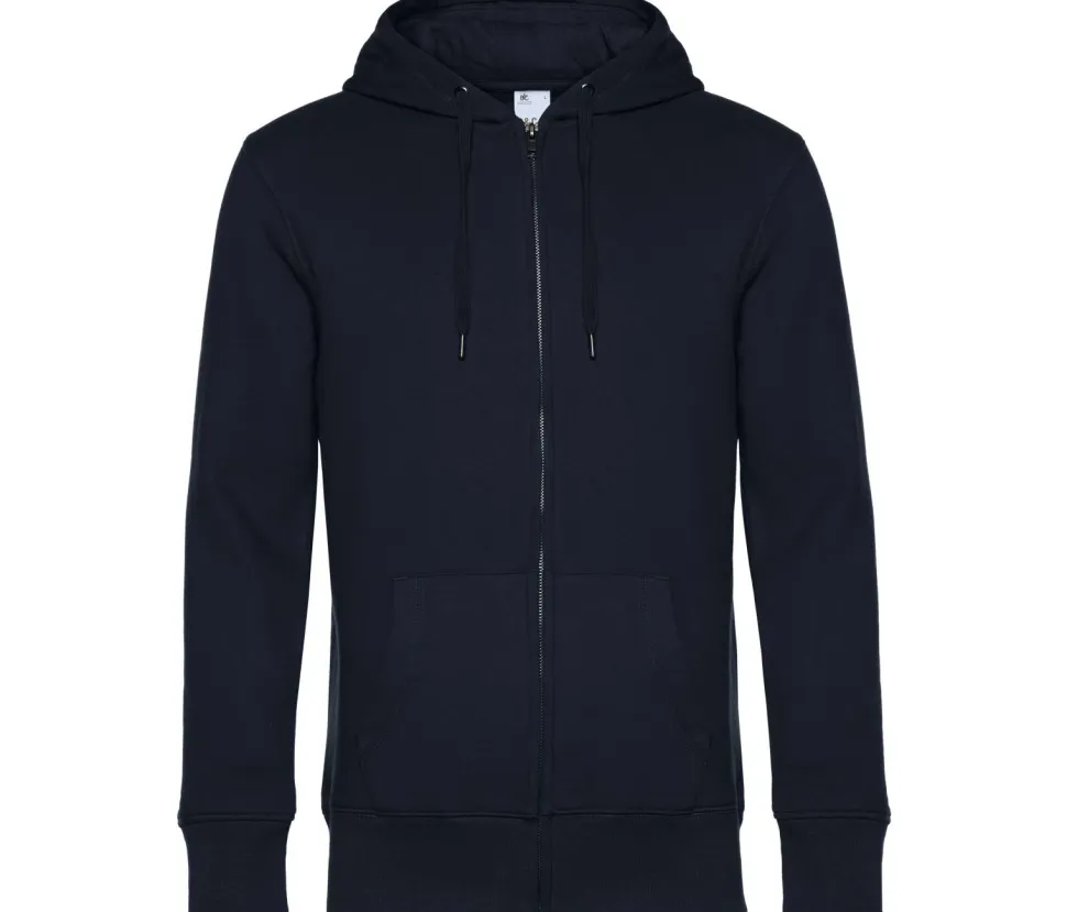 B&C BCU03K - Sweat Capuche zippé KING