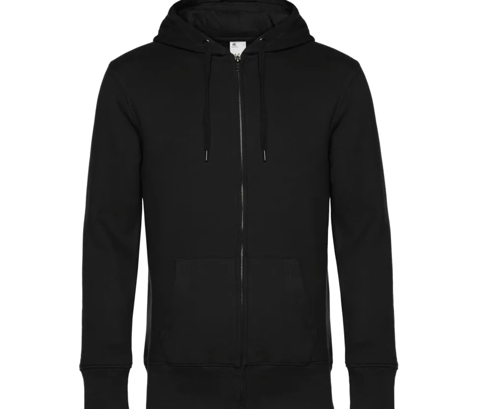 B&C BCU03K - Sweat Capuche zippé KING