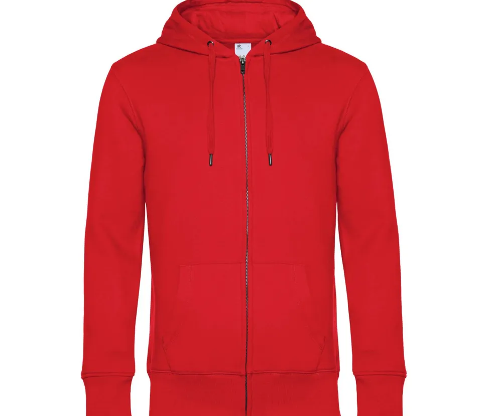 B&C BCU03K - Sweat Capuche zippé KING