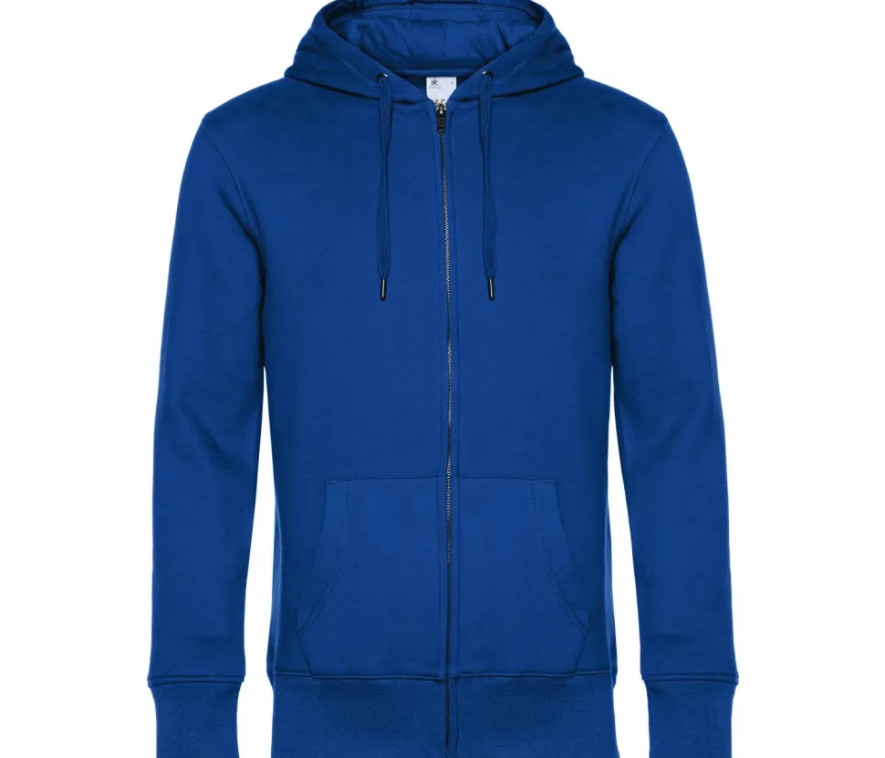 B&C BCU03K - Sweat Capuche zippé KING