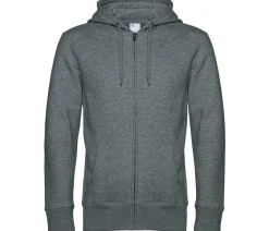 B&C BCU03K - Sweat Capuche zippé KING