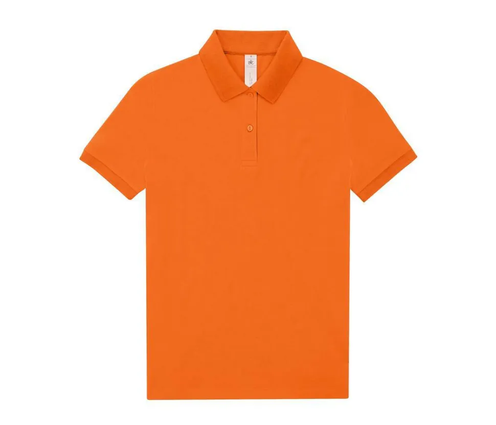 B&C BCW461 - Polo Femme Élégant en Coton Pré-Rétréci