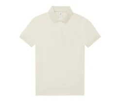 B&C BCW461 - Polo Femme Élégant en Coton Pré-Rétréci