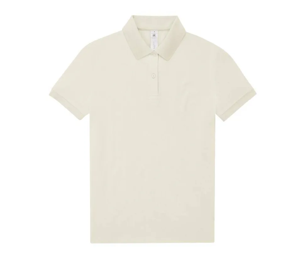 B&C BCW461 - Polo Femme Élégant en Coton Pré-Rétréci