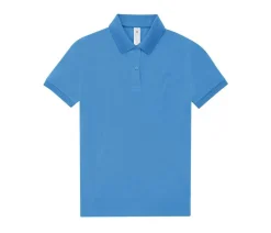 B&C BCW463 - Polo Femme Élégant en Coton Prérétréci
