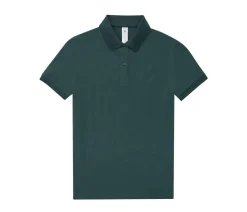 B&C BCW463 - Polo Femme Élégant en Coton Prérétréci