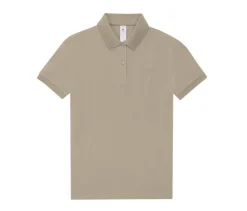 B&C BCW463 - Polo Femme Élégant en Coton Prérétréci