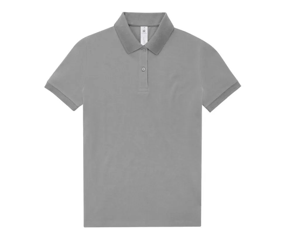 B&C BCW463 - Polo Femme Élégant en Coton Prérétréci