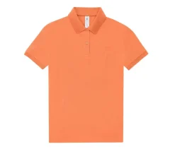 B&C BCW463 - Polo Femme Élégant en Coton Prérétréci