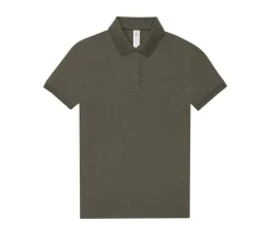 B&C BCW463 - Polo Femme Élégant en Coton Prérétréci