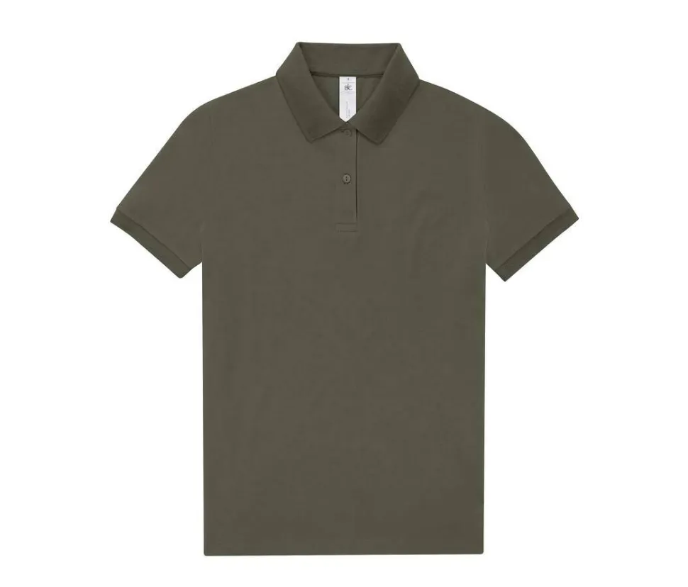 B&C BCW463 - Polo Femme Élégant en Coton Prérétréci