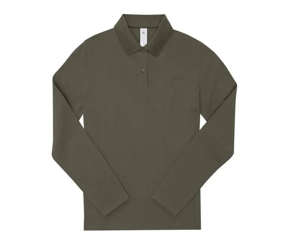 B&C BCW462 - Polo femme manches longues 180