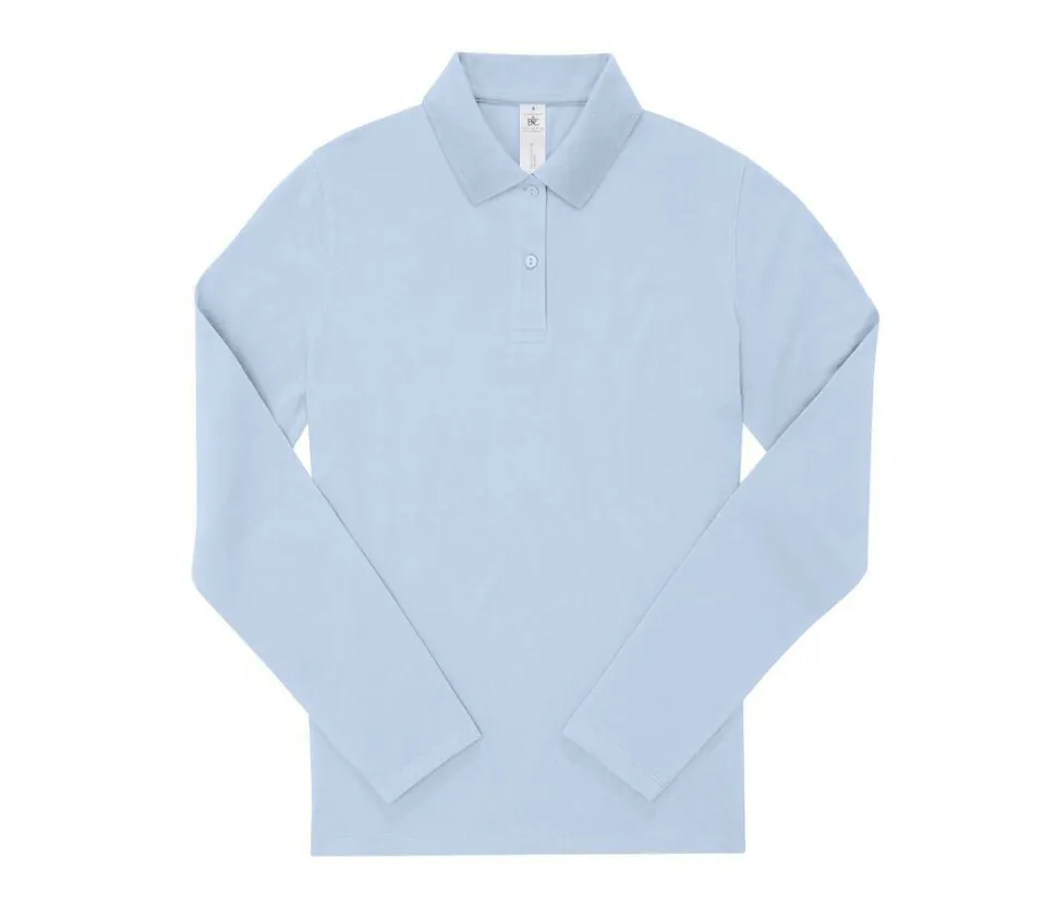 B&C BCW462 - Polo femme manches longues 180